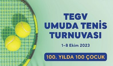 “Umuda Tenis Turnuvası” 1 Ekim’de Başlıyor
