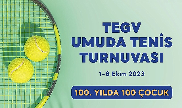 “Umuda Tenis Turnuvası” 1 Ekim’de Başlıyor