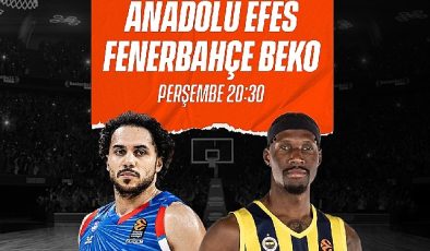 EuroLeague’de Türk Derbisi S Sport Plus’ta