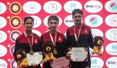 Nevşehir Belediyesi Gençlik ve Spor Kulübü güreşçisi Liva Nur Çelik 3.’ncü olarak gümüş madalya kazandı