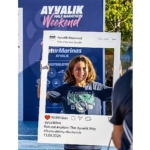 Ayvalık’ta Koşu Heyecanına Bu Kez Çocuklar Renk Kattı