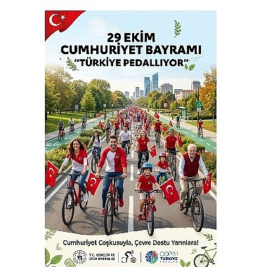 29 Ekim’de 81 İlde “Türkiye Pedallıyor!”
