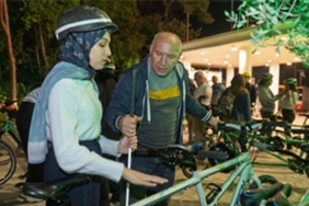Görme engelliler Kültürpark’ta pedal çevirdi