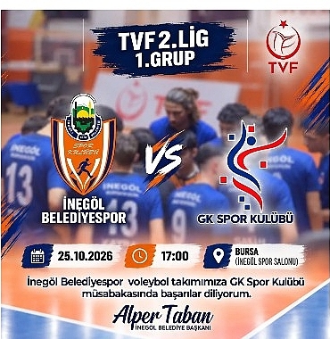 İnegöl Belediyespor Filede Güner Karakaya’yı Konuk Ediyor