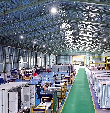 Inogen, büyük ölçekli güneş enerjisi ve enerji depolama projelerini desteklemek üzere FLEXINVERTER™ güneş enerjisi inverter istasyonlarının yerli üretimine başladı